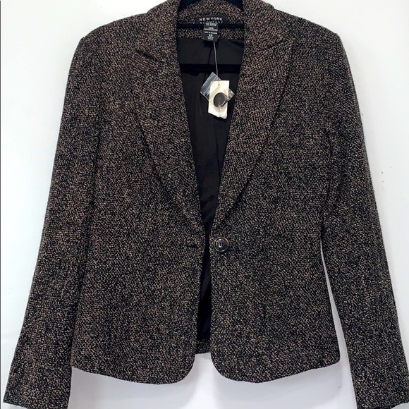 NY&CO TWEED Blazer - Picture 1 of 10